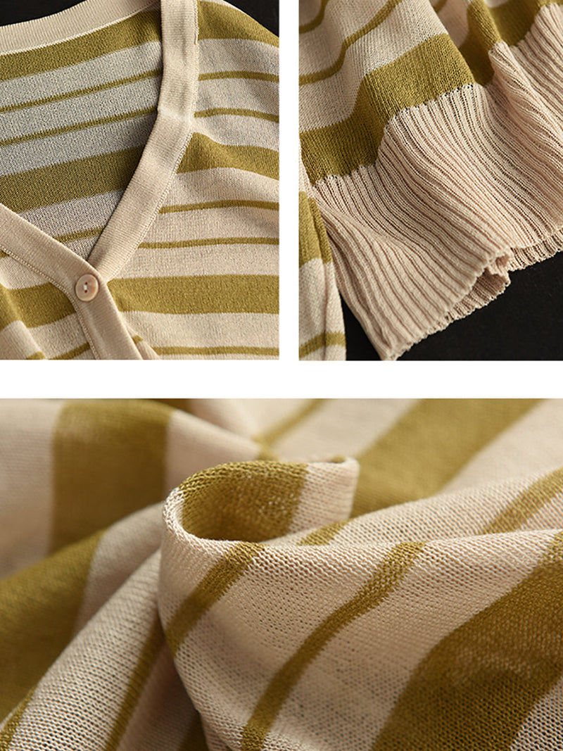 Classic Vintage Cardigan with a Flattering Fit