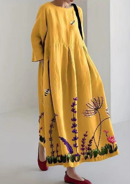 A Vintage Style Dress with Delicate Timeless Details