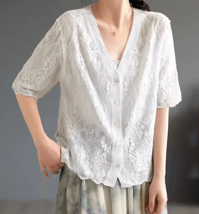 Classic Vintage & Enduringly Stylish Blouse