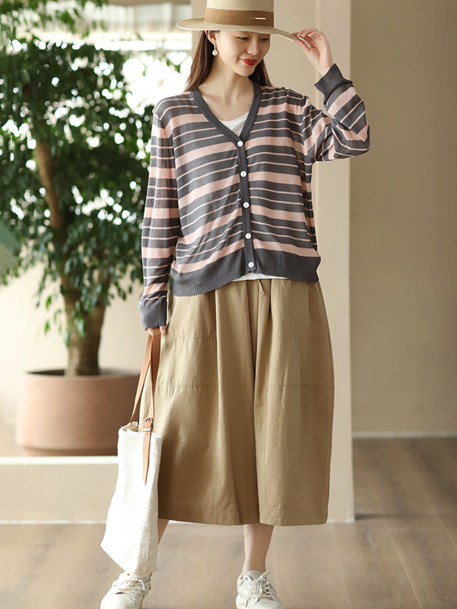 Classic Vintage Cardigan with a Flattering Fit
