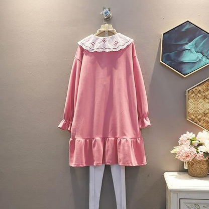 A Vintage Style Pullover with Delicate Timeless Details