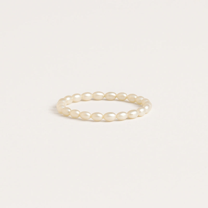 Klassisk Perle Ring med tidløs elegance