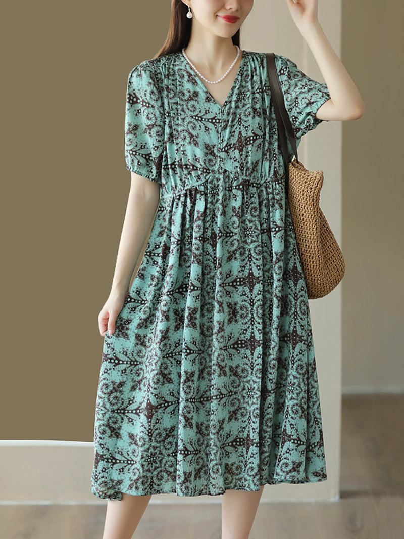 A Vintage Style Dress with Delicate Timeless Details