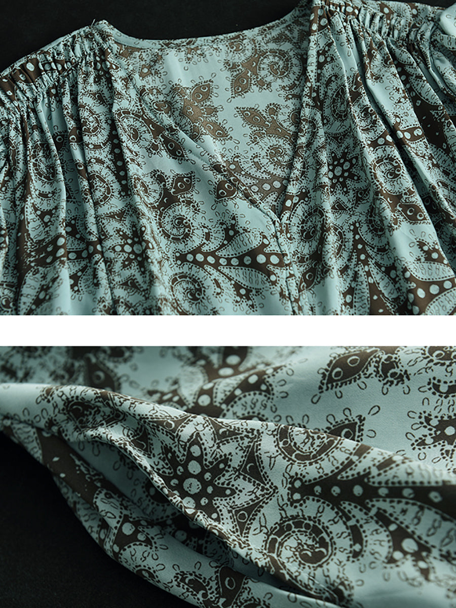 A Vintage Style Dress with Delicate Timeless Details