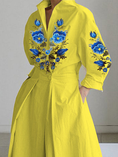 A Vintage Style Dress with Delicate Timeless Details
