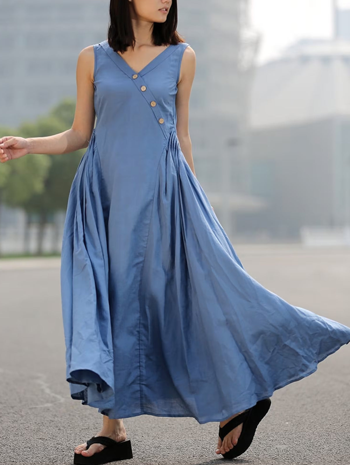 A Vintage Style Dress with Delicate Timeless Details