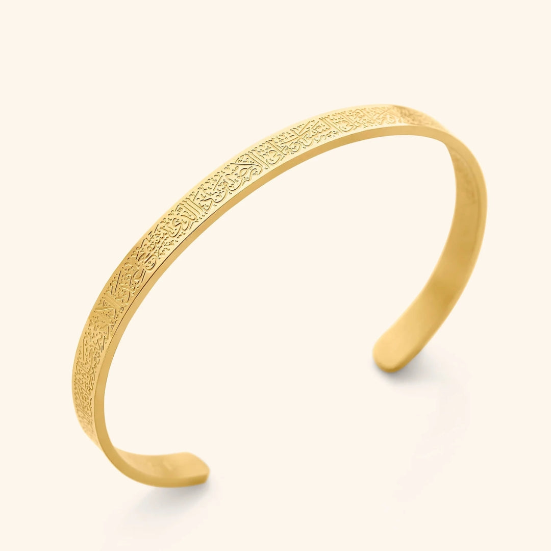 Open Golden Signature Bracelet