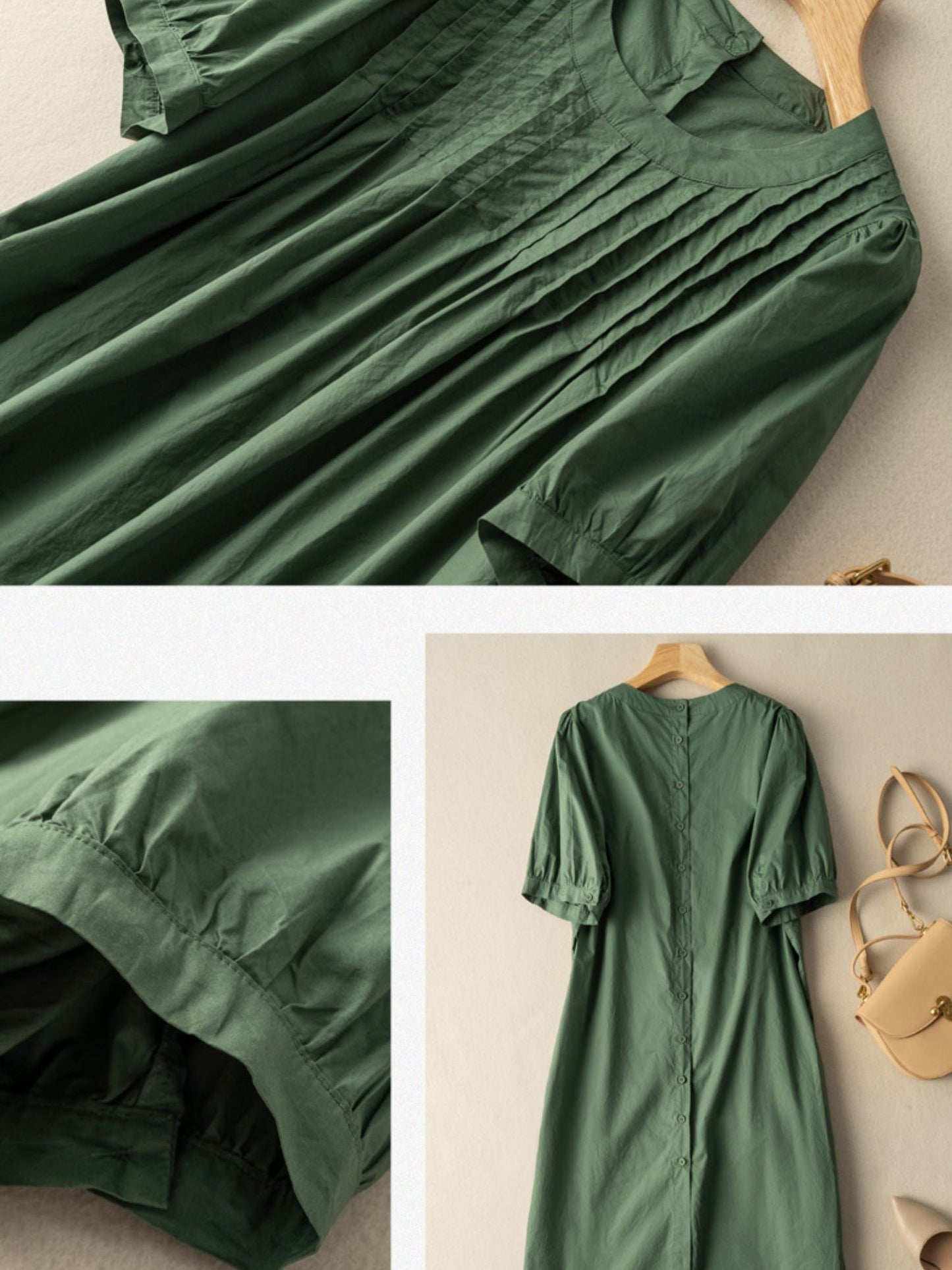 A Vintage Style Dress with Delicate Timeless Details