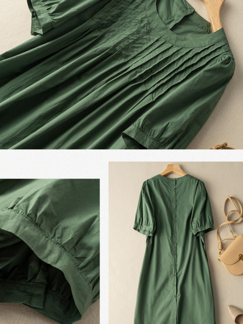 A Vintage Style Dress with Delicate Timeless Details