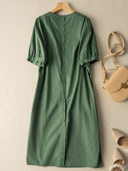 A Vintage Style Dress with Delicate Timeless Details