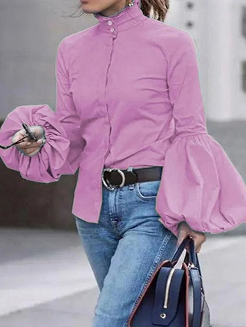 Classic Vintage Blouse with a Flattering Fit