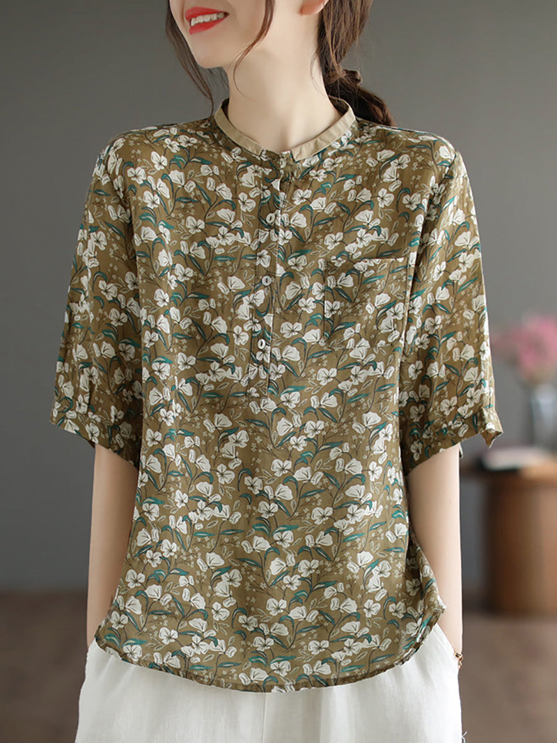 A Vintage Style Shirt with Delicate Timeless Details
