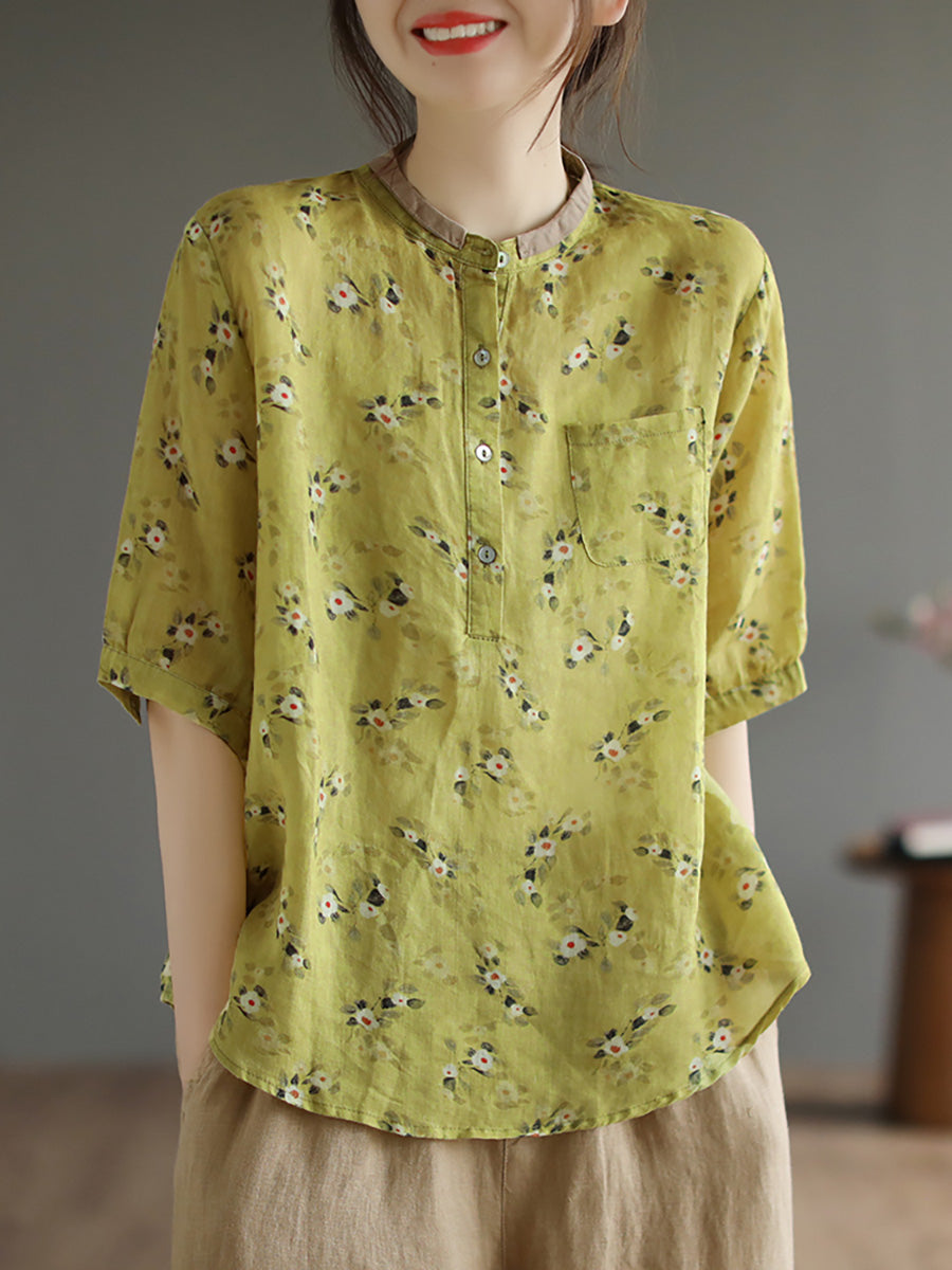 A Vintage Style Shirt with Delicate Timeless Details