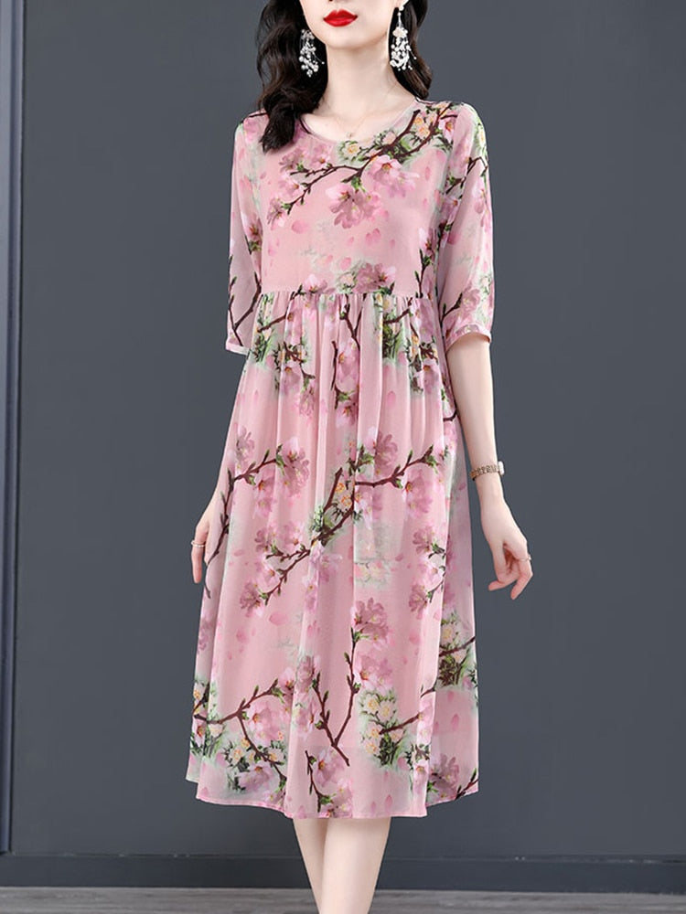 A Vintage Style Dress with Delicate Timeless Details