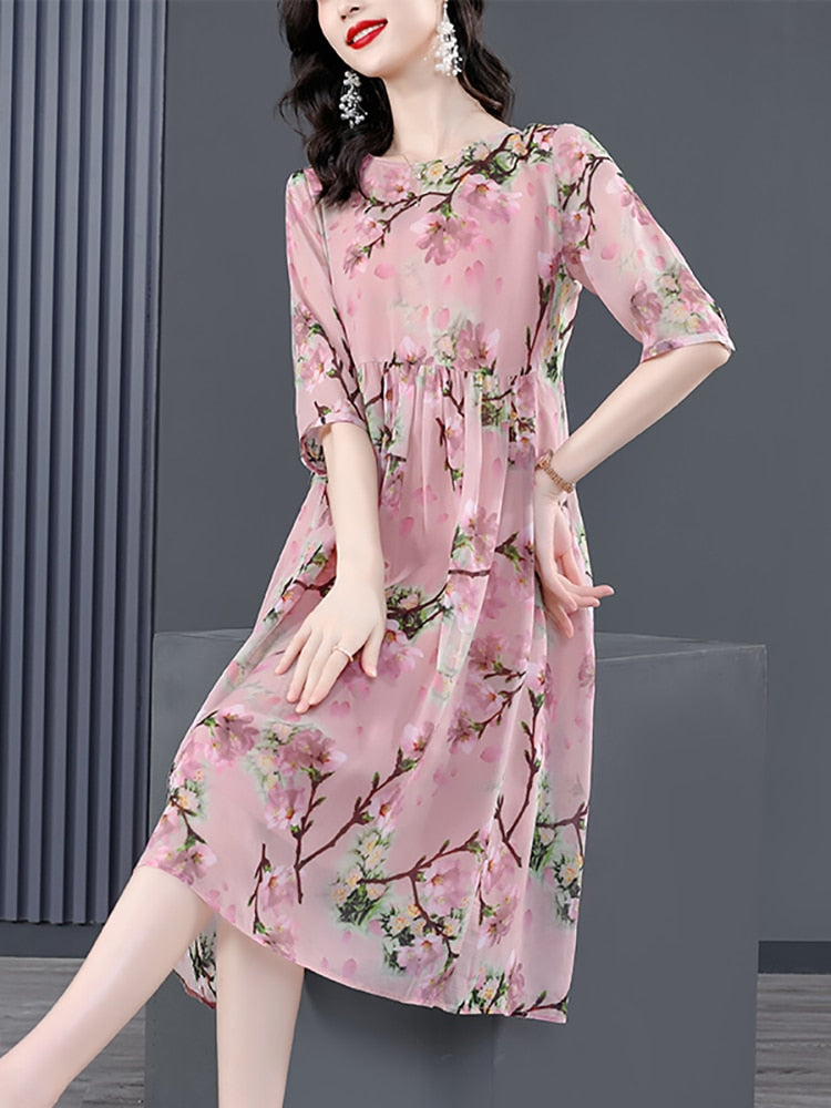 A Vintage Style Dress with Delicate Timeless Details