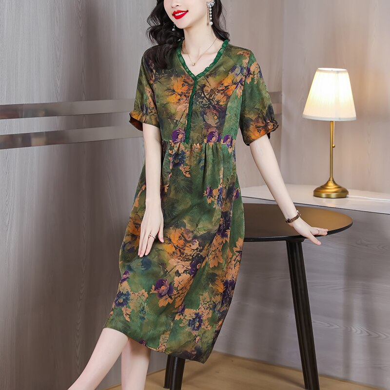 A Vintage Style Dress with Delicate Timeless Details