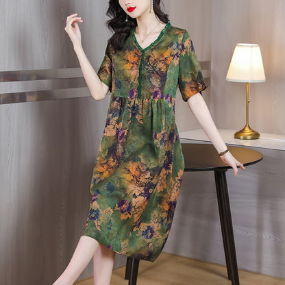 A Vintage Style Dress with Delicate Timeless Details