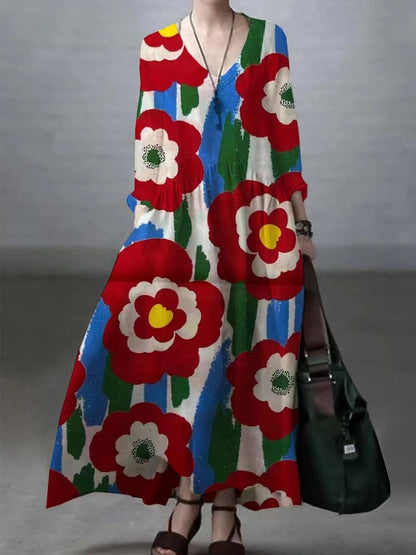 Floral-red flower