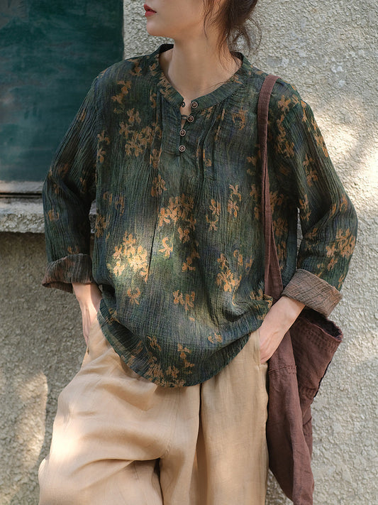 A Vintage Style Shirt with Delicate Timeless Details