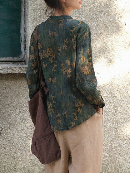 A Vintage Style Shirt with Delicate Timeless Details