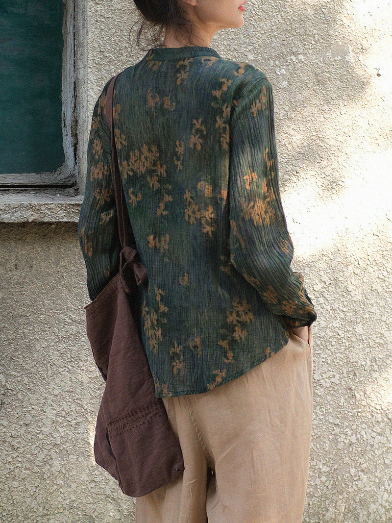 A Vintage Style Shirt with Delicate Timeless Details