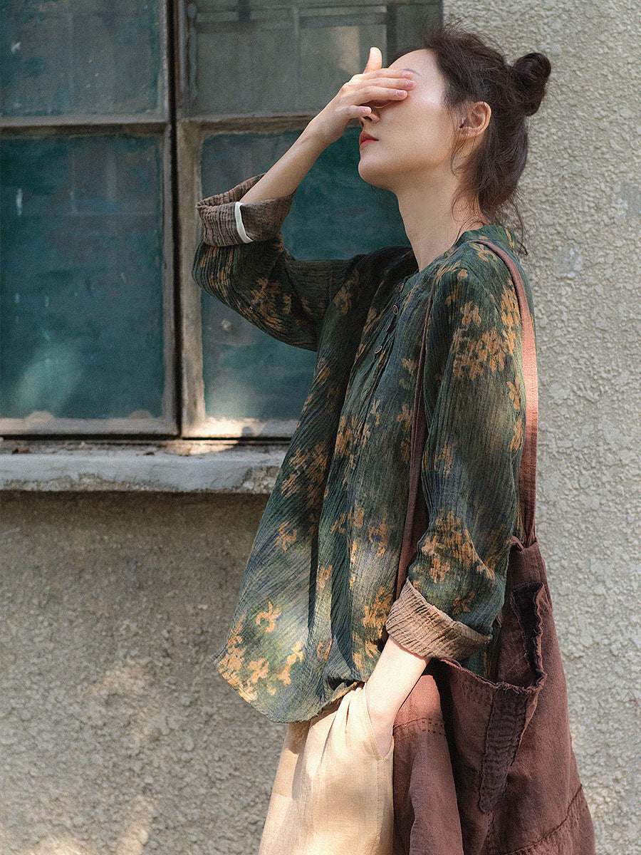 A Vintage Style Shirt with Delicate Timeless Details