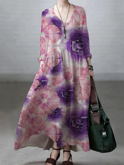 Ivory-purple flower
