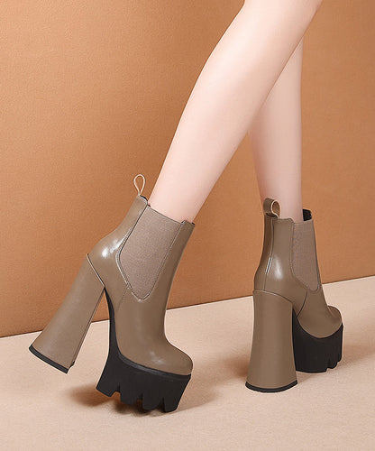 Classic Orthopedic Boots with Timeless Style