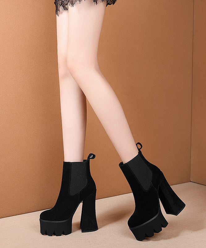 Classic Orthopedic Boots with Timeless Style