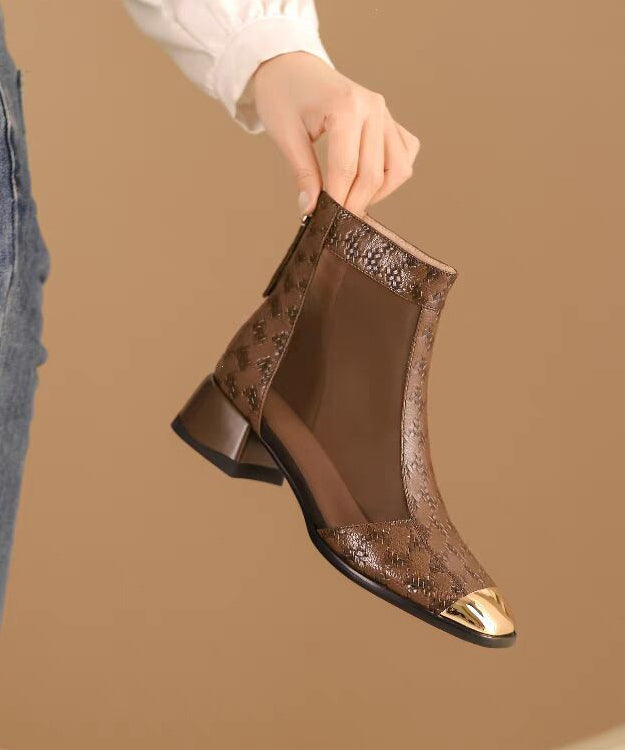 Vintage Inspired Orthopedic Boots