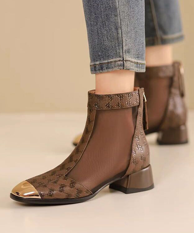 Vintage Inspired Orthopedic Boots