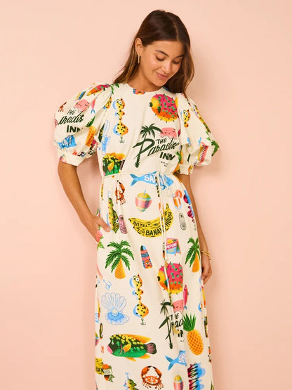 Well Tailored Dress with a Graceful Silhouette