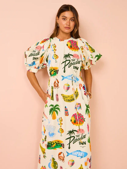 Well Tailored Dress with a Graceful Silhouette