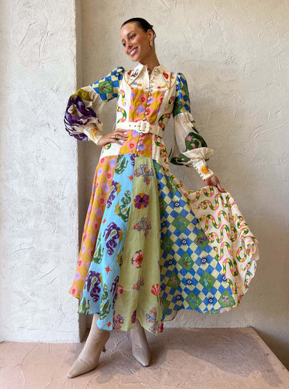 A Vintage Style Dress with Delicate Timeless Details