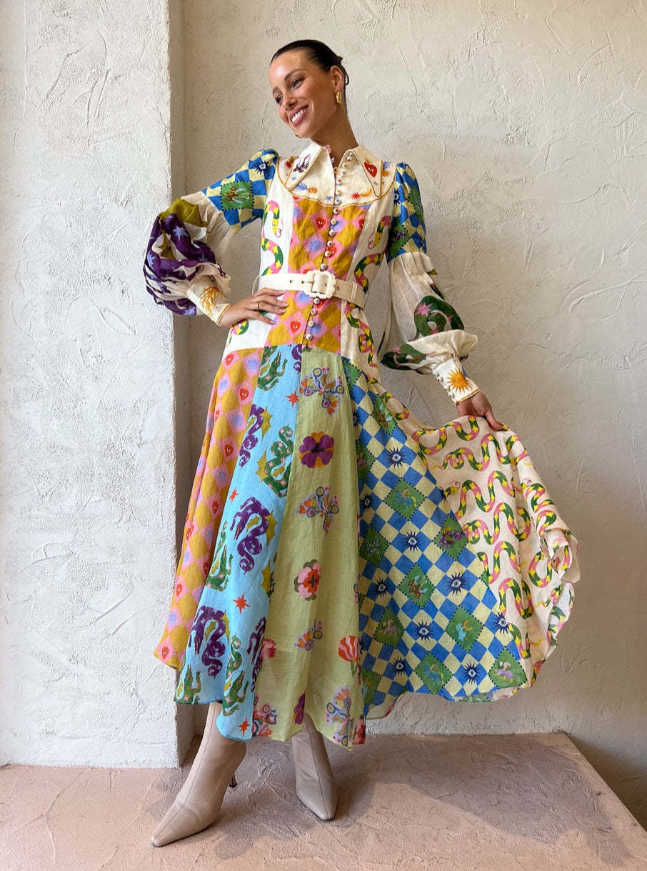 A Vintage Style Dress with Delicate Timeless Details