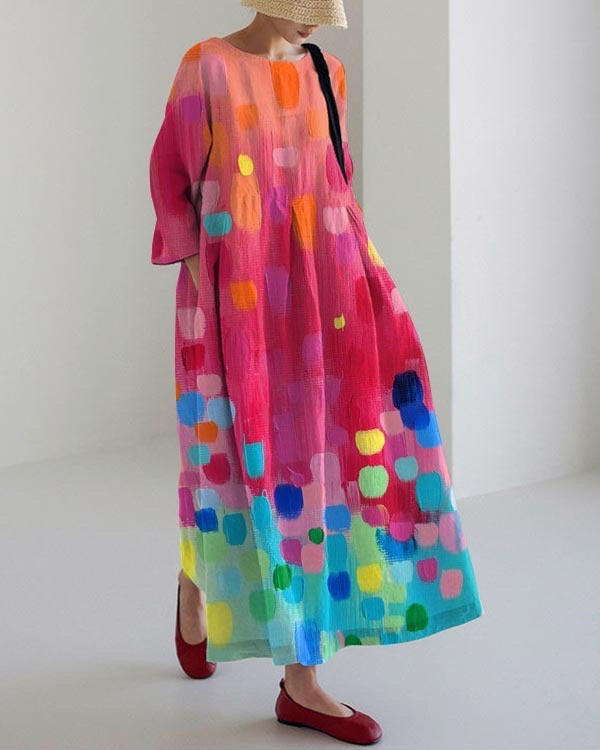 A Vintage Style Dress with Delicate Timeless Details