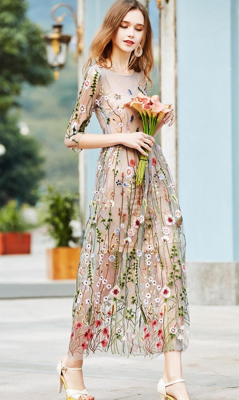 Vintage Inspired Dress with a Contemporary Edge