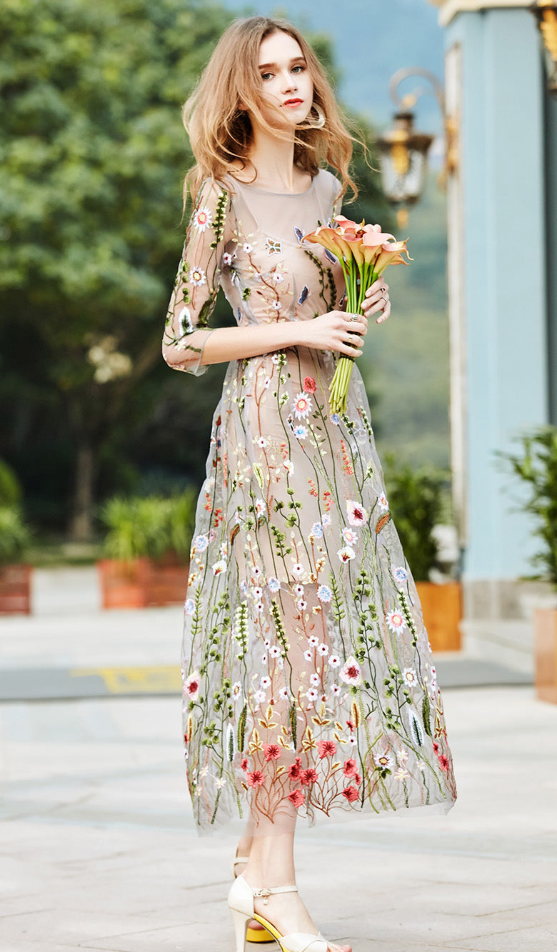 Vintage Inspired Dress with a Contemporary Edge