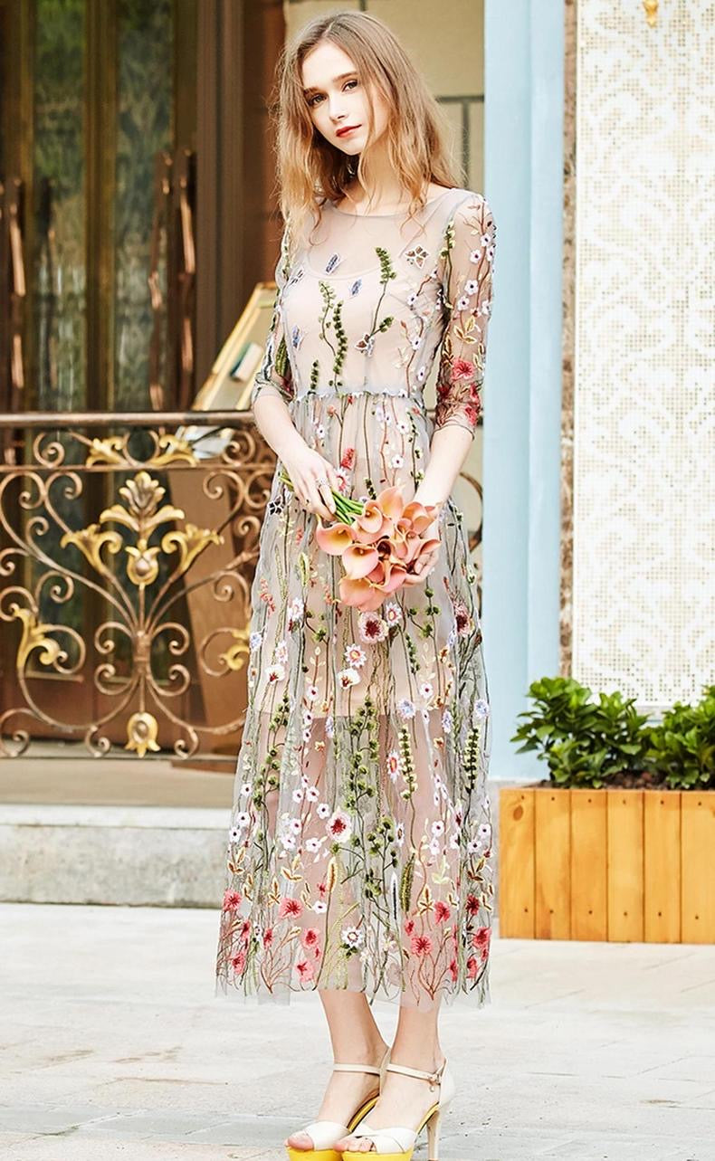 Vintage Inspired Dress with a Contemporary Edge