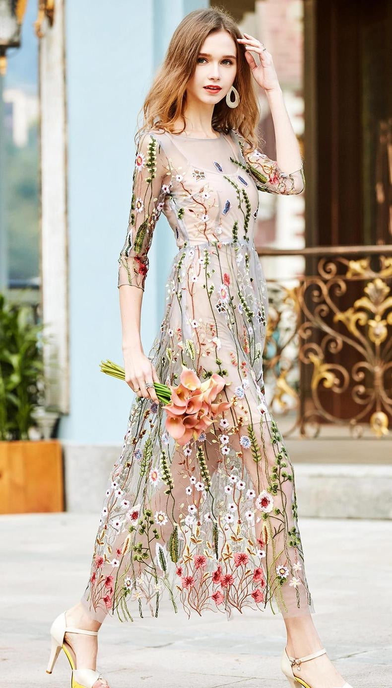 Vintage Inspired Dress with a Contemporary Edge