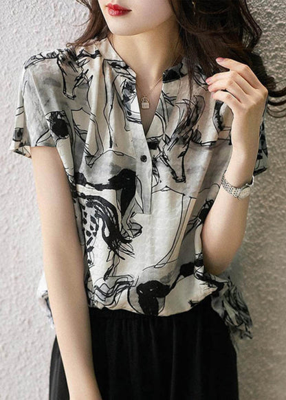 A Vintage Style Top with Delicate Timeless Details