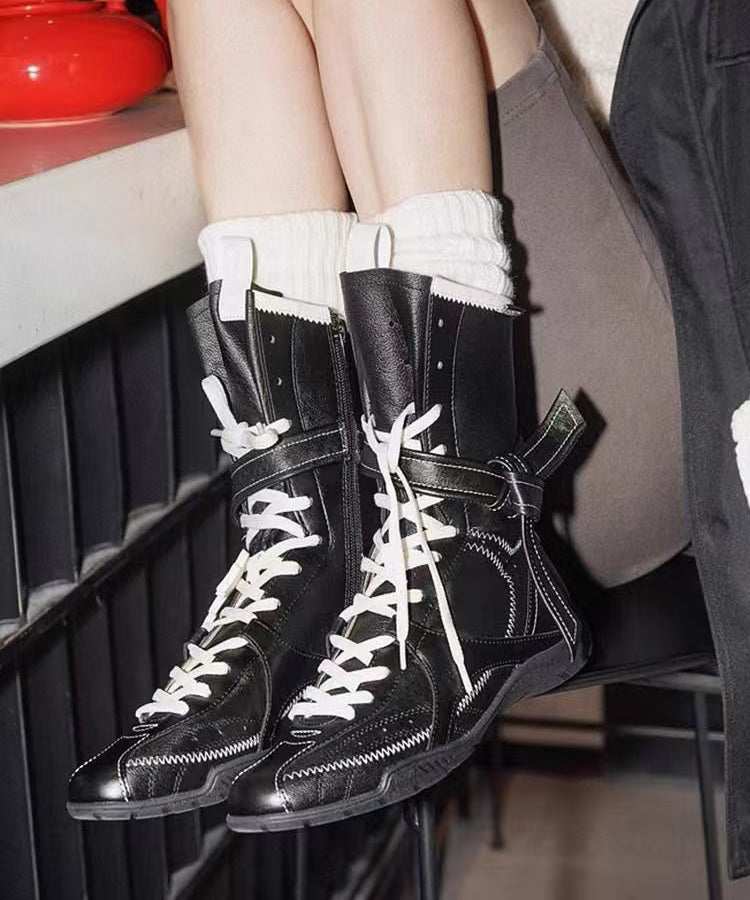 Chic Orthopedic Boots with Unique Design