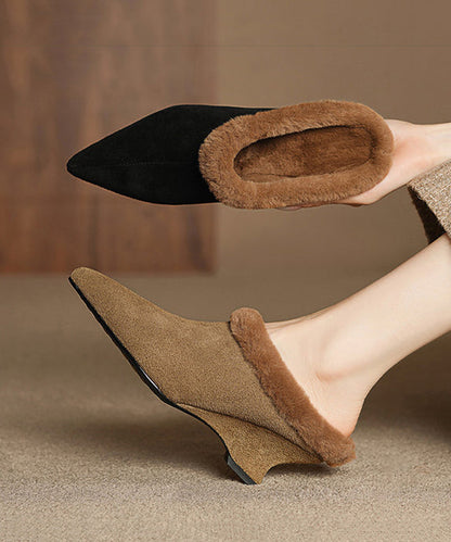 Vintage Inspired Orthopedic Slippers