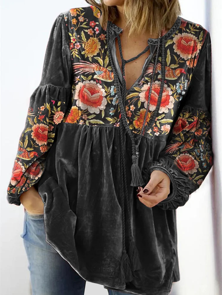 Classic Vintage Top with a Flattering Fit