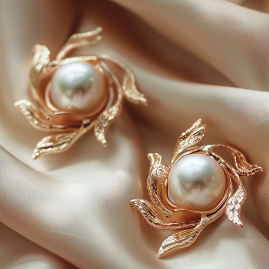Whirlpool Pearl Earrings