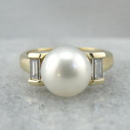 Elegant Perle Ring til enhver lejlighed