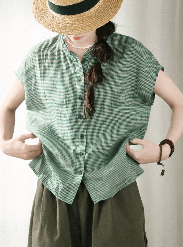A Vintage Style Top with Delicate Timeless Details