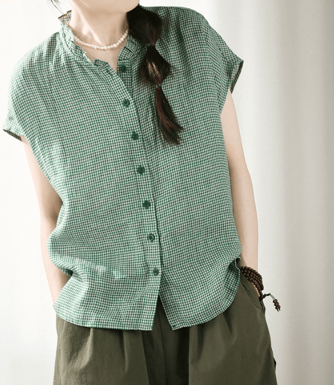 A Vintage Style Top with Delicate Timeless Details