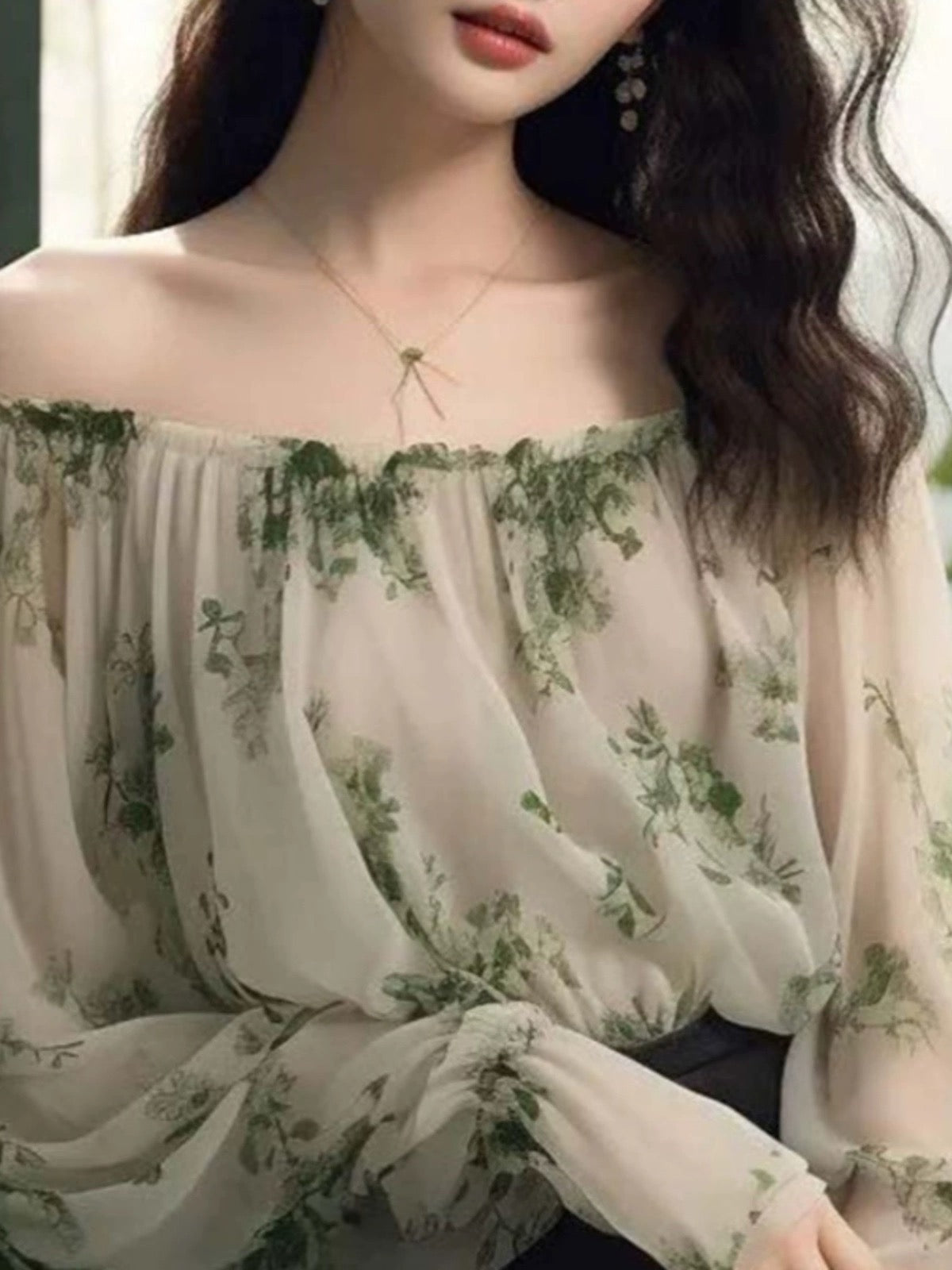 A Vintage Style Shirt with Delicate Timeless Details