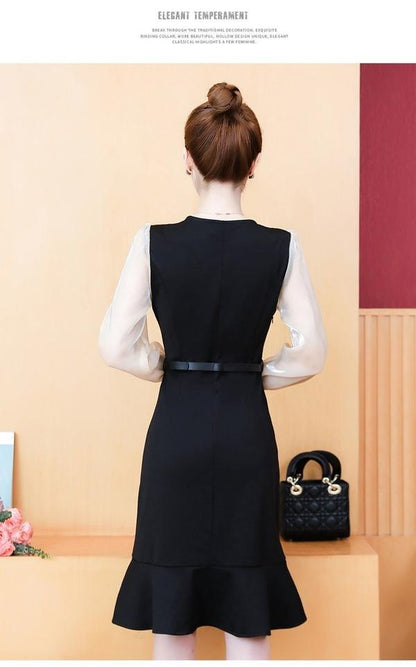 A Vintage Style Dress with Delicate Timeless Details